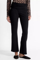 BEE ACTIVE RIBBED FOLDOVER FLARE