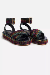 RAFFIA SANDAL
