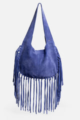 WESTERN ITALIAN SUEDE FRINGE BAG