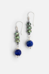 EARTH ORBIT DANGLE EARRINGS