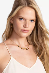 COLORFUL ARRAY WATERFALL NECKLACE