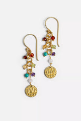 CHAKRA OF PARADISE BEADED EARRINGS