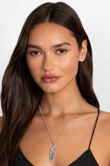 VIRTUOUS FEATHER NECKLACE