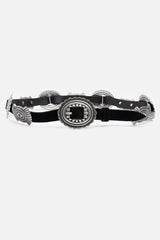 Sole Italian Leather Conch Belt