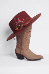 HUMMINGBIRD FEATHER HAT