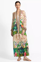 SHAE PRINTED KIMONO