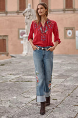 THE ANKLE WIDE LEG JEAN