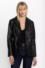 ITALIAN LEATHER CLASSIC BLAZER