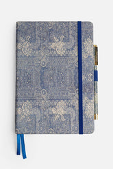 DENIM EMBROIDERY JOURNAL AND PEN SET