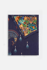 EMBROIDERED THROW BLANKET