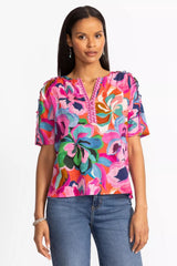 RUFFLE SEAM TOP