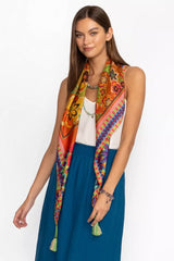 TIEDYE SILK SCARF