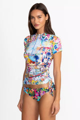 CANNES DRAWSTRING SURF SHIRT