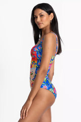 MARILYN RUCHED ONE PIECE