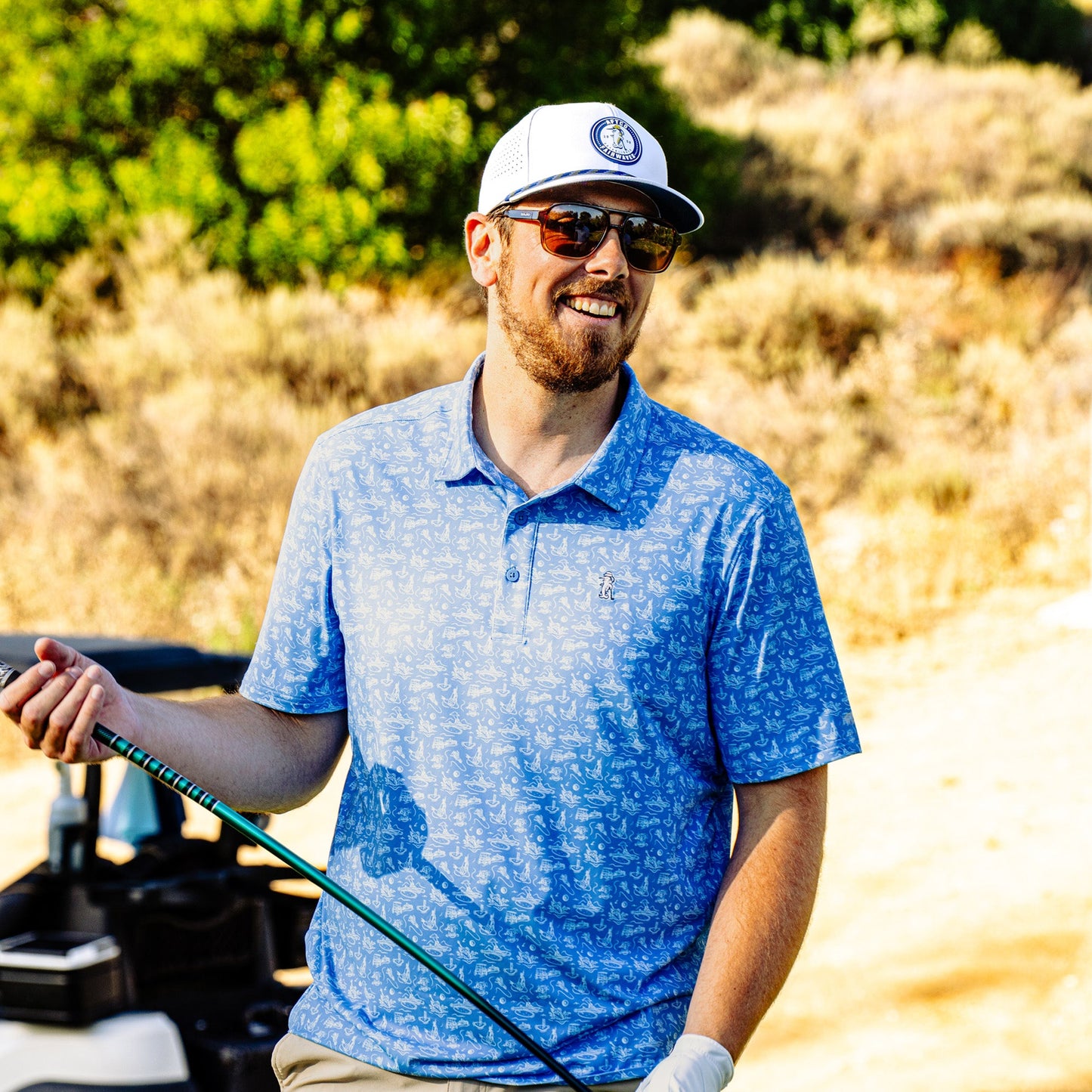 AFTCO Fairwaves Marlin Tech Hat White