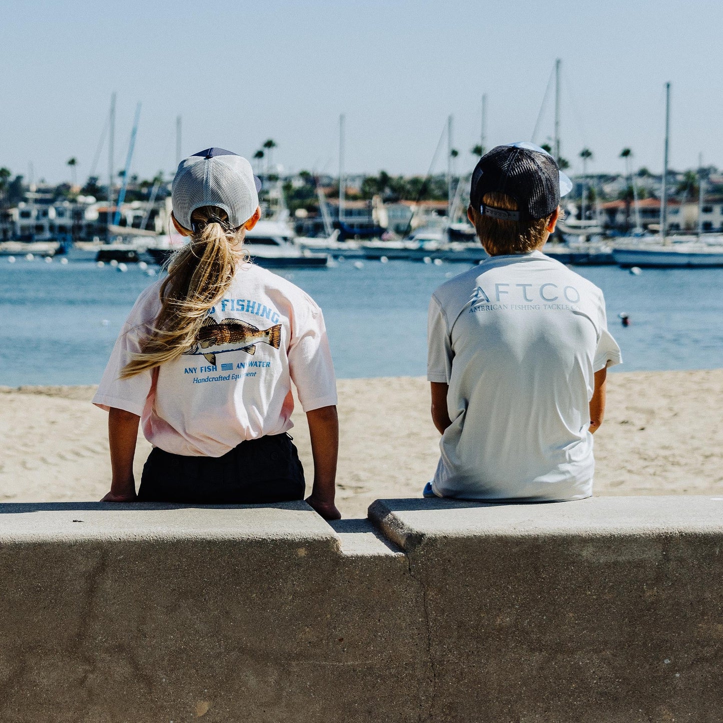AFTCO Spotted Kid's Fishing Shirts Clearwater