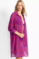 MARYSOL LONG SHIRT DRESS