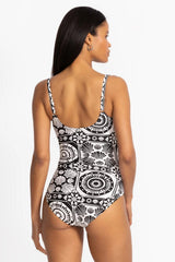 MARYSOL SWEETHEART RUCHED ONE PIECE