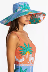 JW X PAOLITA REVERSIBLE BEACH HAT