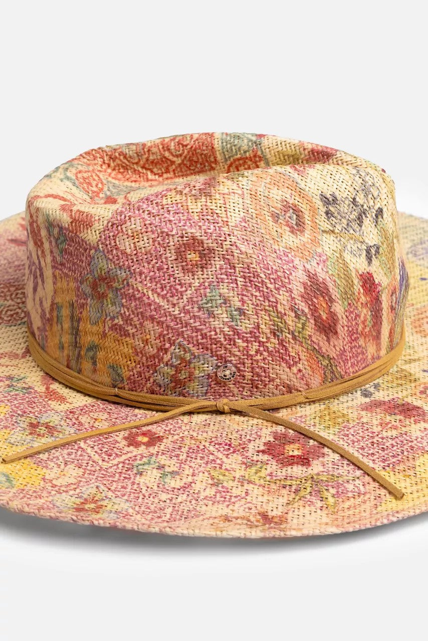 PAULA PRINTED BEACH HAT