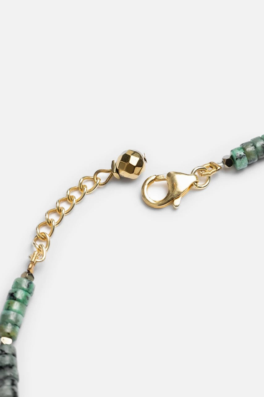 AWAY WE GO BEADED NECKLACE