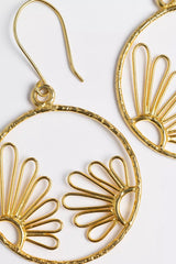 IN FOCUS FLOWER EARRINGS