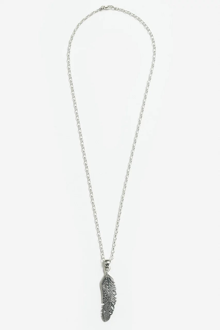 VIRTUOUS FEATHER NECKLACE