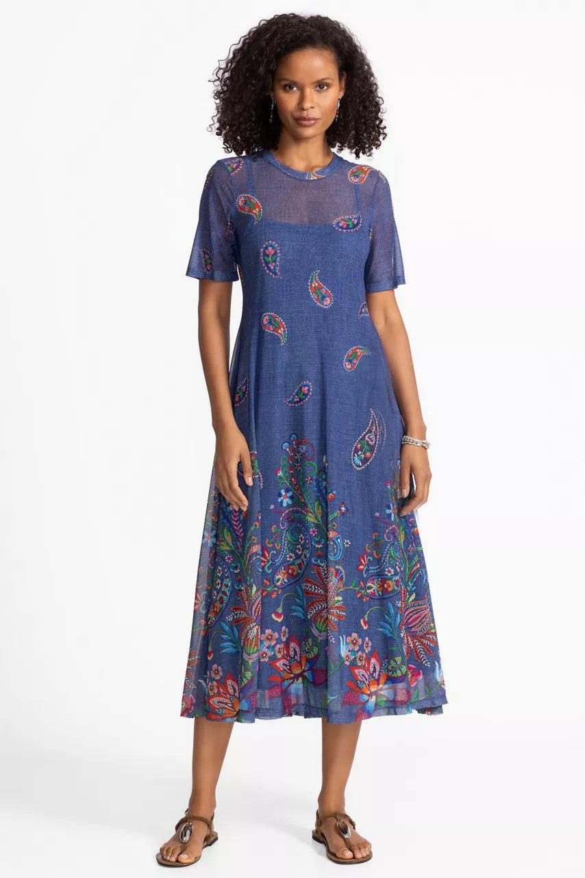 CARLIE MESH TEE DRESS