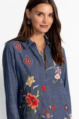 ZIPUP SHIRT TUNIC
