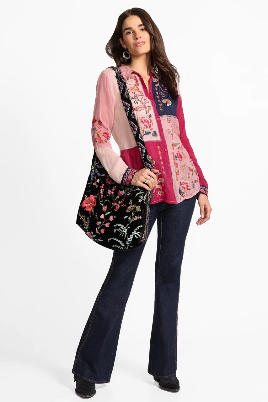 MARCIA COLOR BLOCK SHIRT