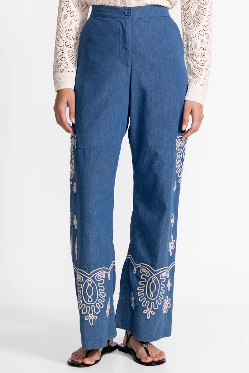 SOUTACHE CARGO PANT
