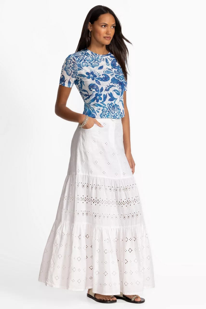 CIELITO TIERED SKIRT