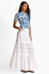 CIELITO TIERED SKIRT