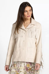Frangia Leather Jacket