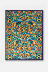 EMBROIDERED THROW BLANKET
