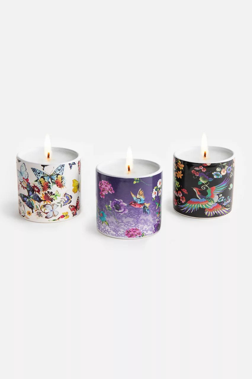 Fine Set Of 3 Votive Candles