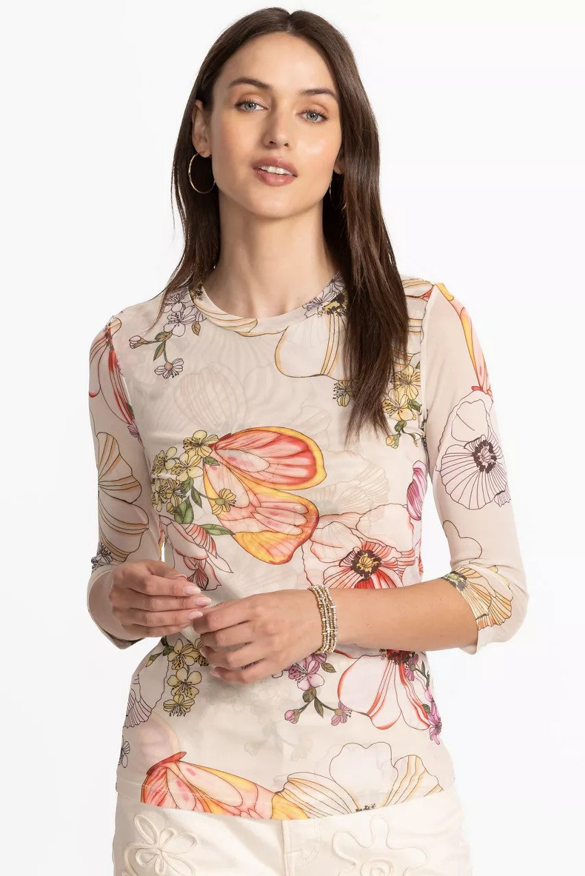 KAIA MESH TEE