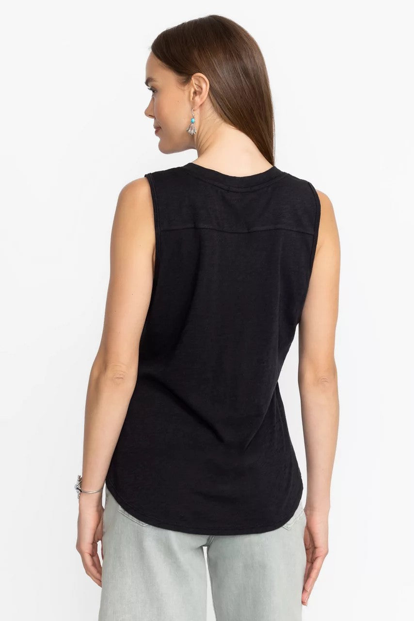 SLUB JERSEY HI LOW TANK