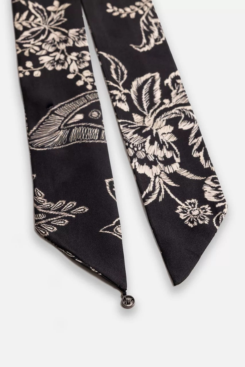PEALIM BLOOM SILK SCARF