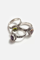 PERFECT PRISM STACKABLE RING SET
