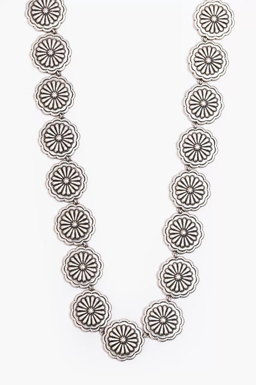 RIVER RANCH CONCHO NECKLACE