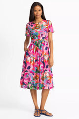 SMOCKED TIER DRESS