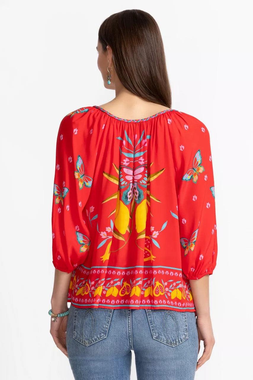 MONACO PEASANT BLOUSE