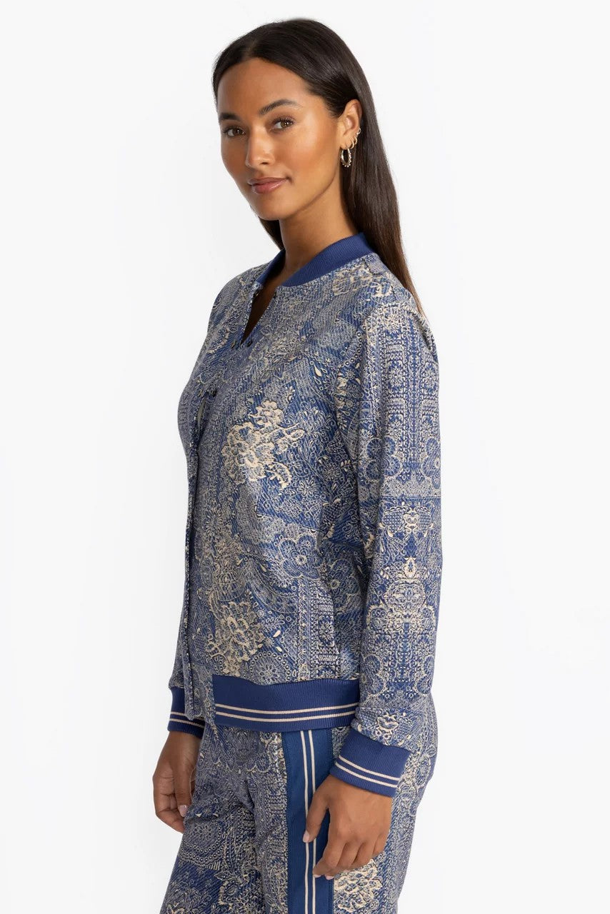 FRENCH TERRY BOMBER JACKET