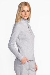 BEE ACTIVE ATHLETIC MOCK NECK PULLOVER