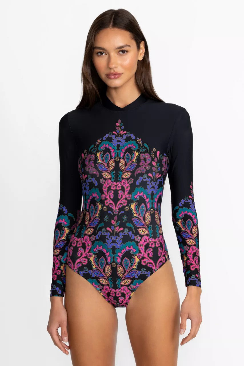 FATIMA CROSS OVER NECK SURF ONE PIECE