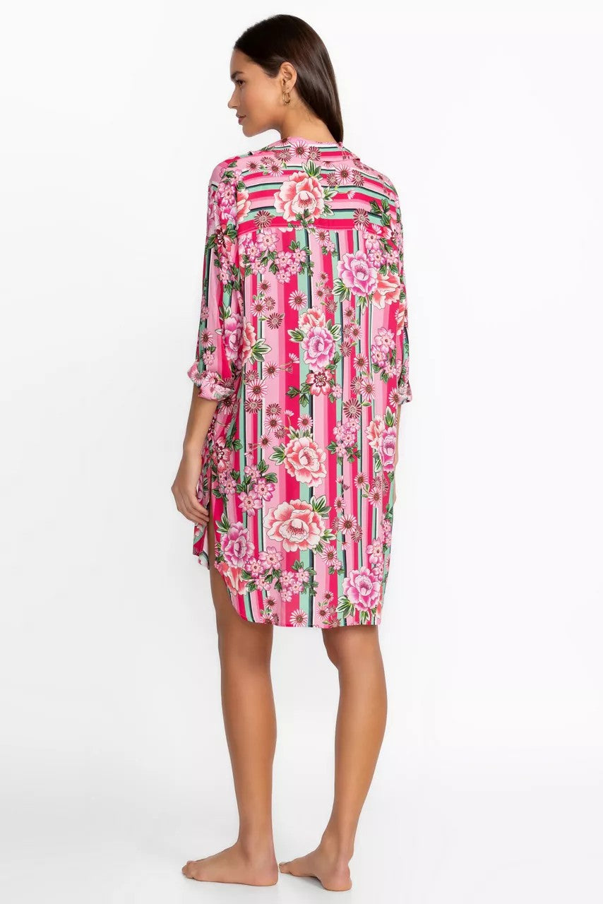 BOCARDI BUTTON DOWN SHIRT DRESS