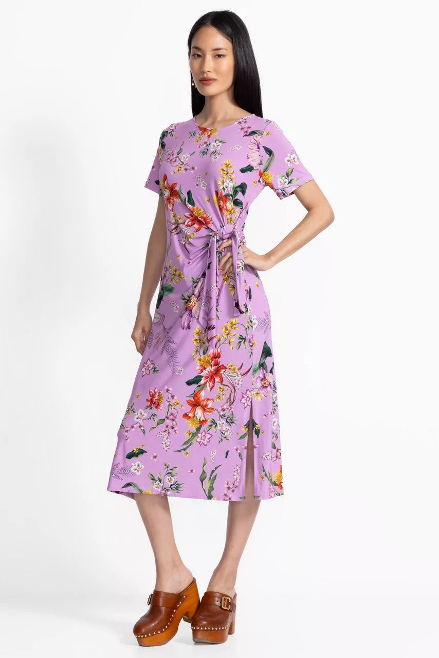 THE JANIE FAVORITE SIDE TIE KNIT DRESS