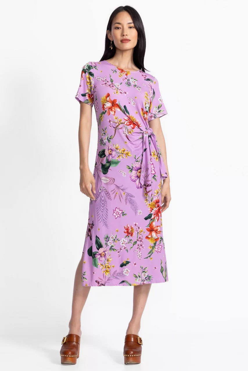 THE JANIE FAVORITE SIDE TIE KNIT DRESS