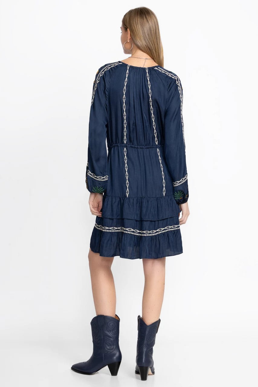 LEXIE TIERED MINI DRESS